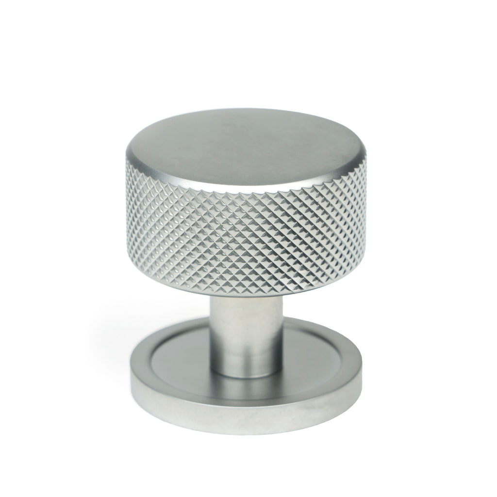From The Anvil's Satin Chrome 32mm Brompton Cabinet Knob