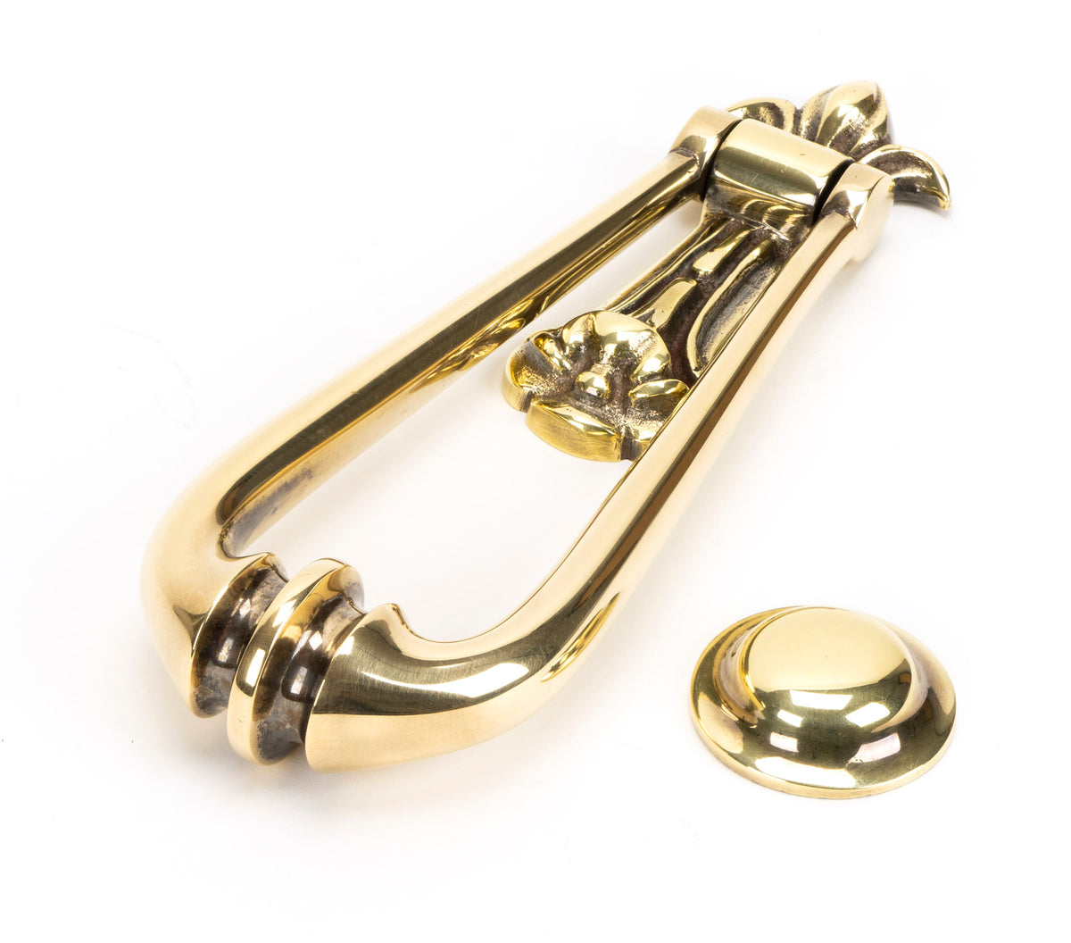Polished Chrome Loop Door Knocker
