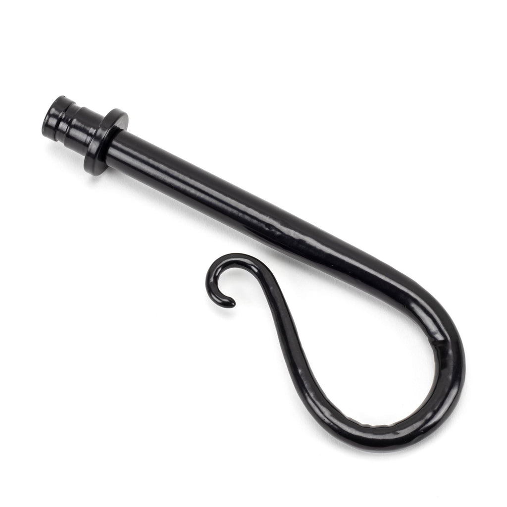 From The Anvil's Black Shepherd's Crook Curtain Finial (pair)