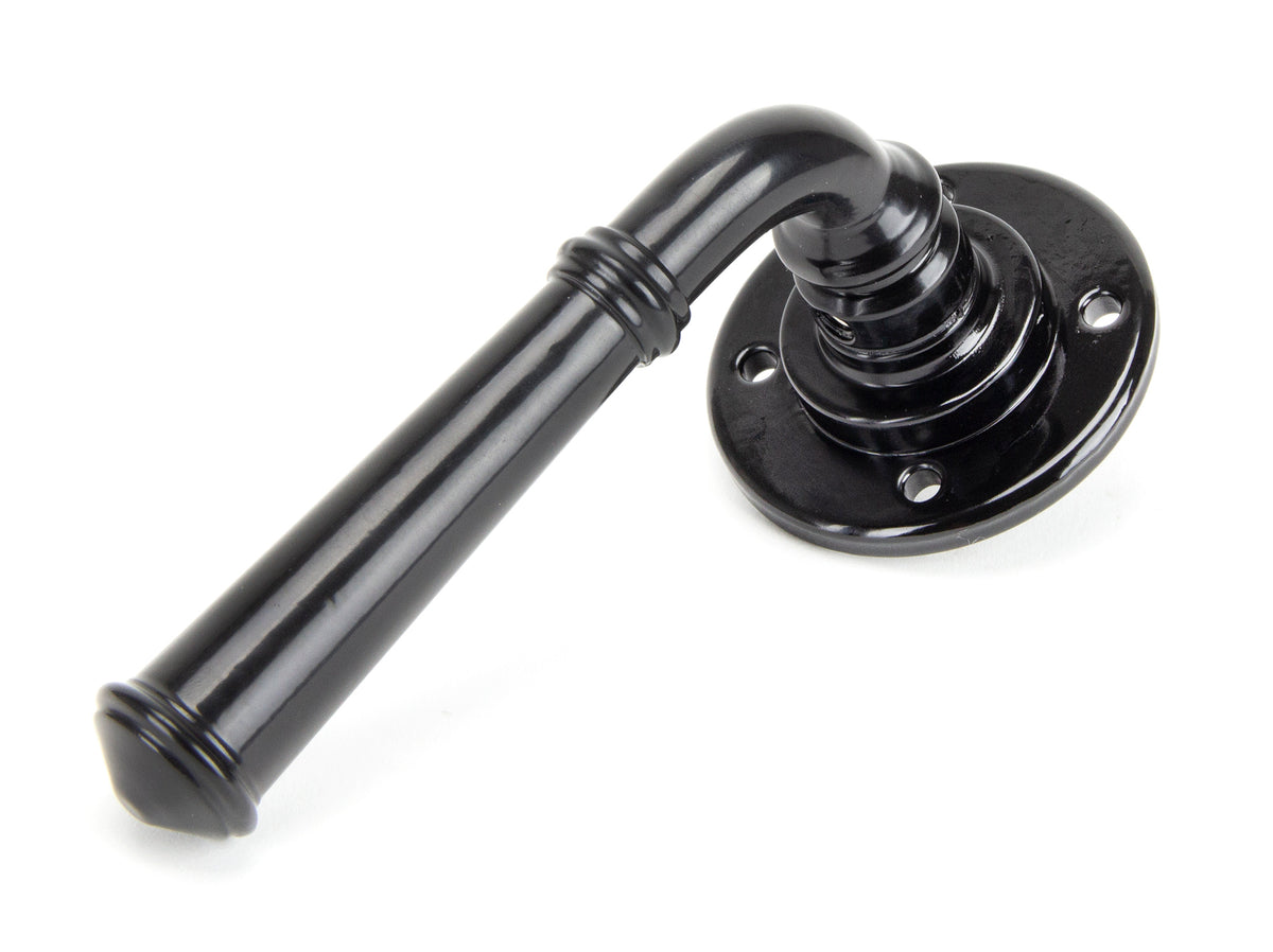 Pewter Regency Lever on Rose Set