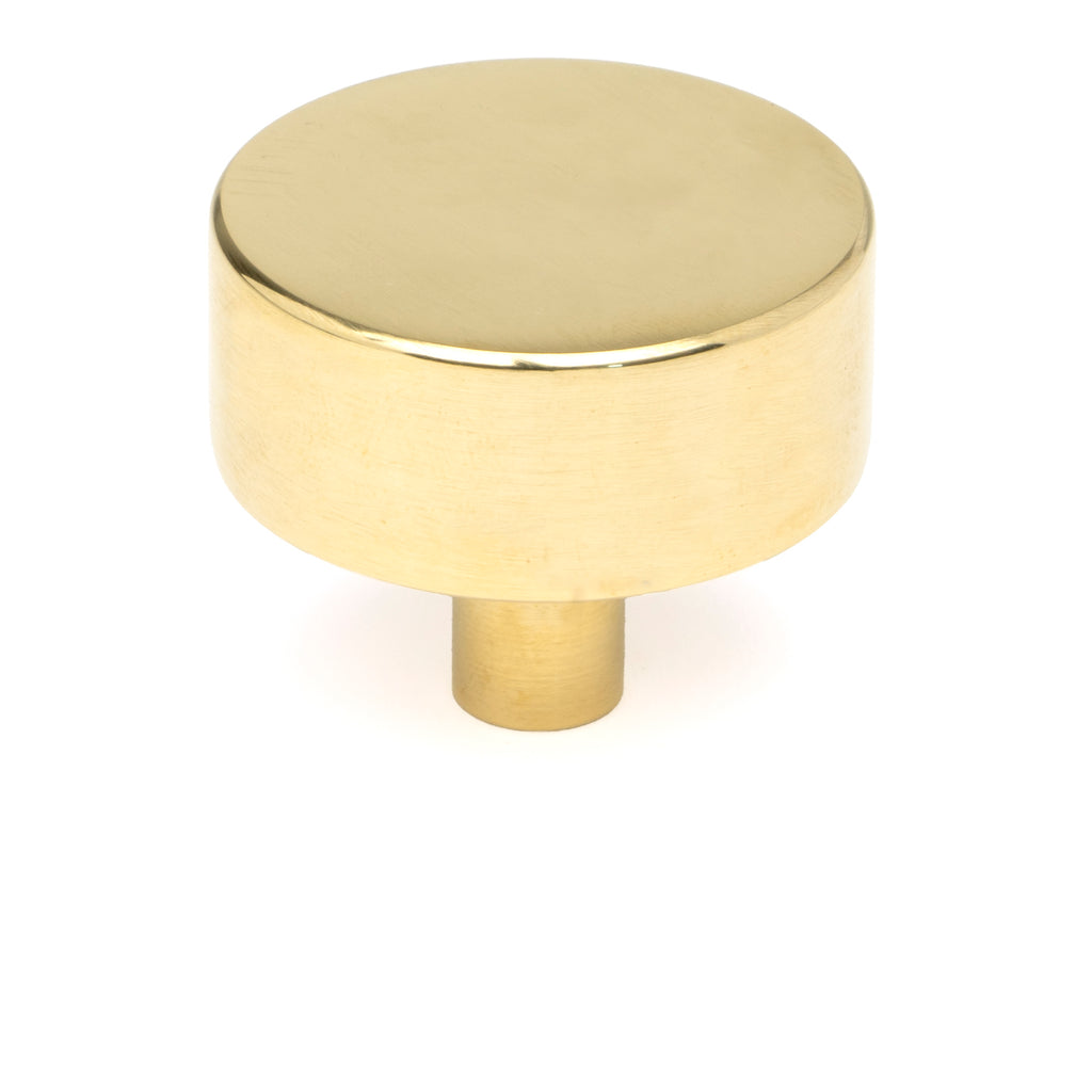 From The Anvil's Polished Brass 38mm Kelso Cabinet Knob