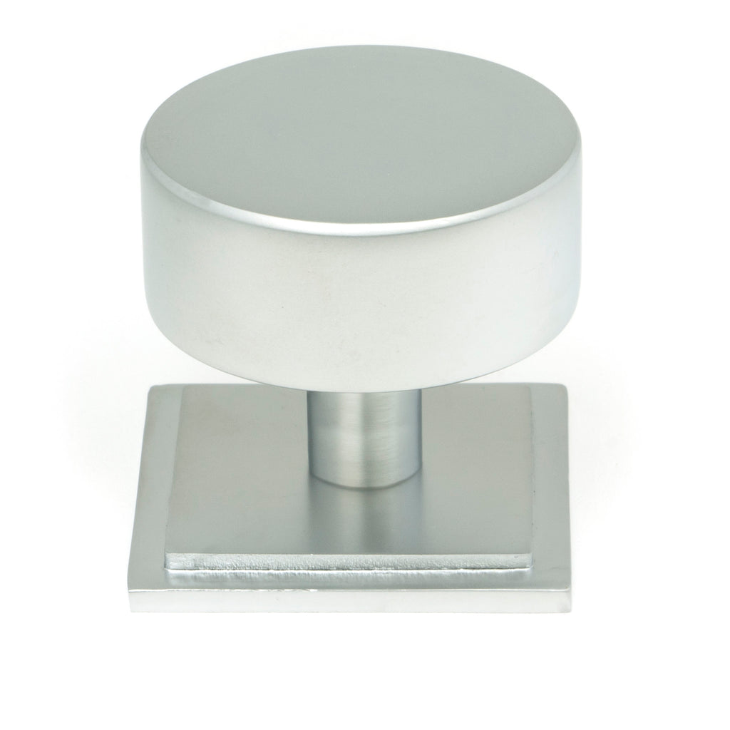 From The Anvil's Satin Chrome 38mm Kelso Cabinet Knob