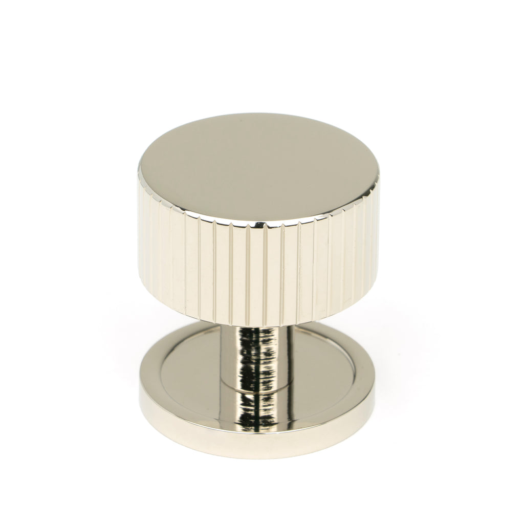 From The Anvil's Polished Nickel 32mm Judd Cabinet Knob