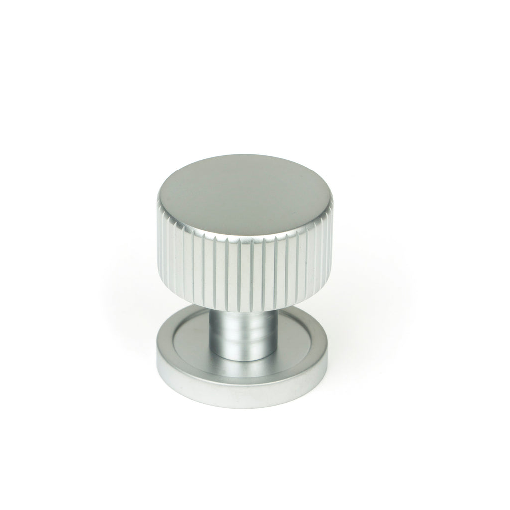 From The Anvil's Satin Chrome 25mm Judd Cabinet Knob