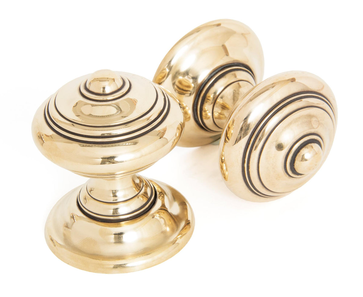 Aged Bronze Elmore Concealed Mortice Knob Set