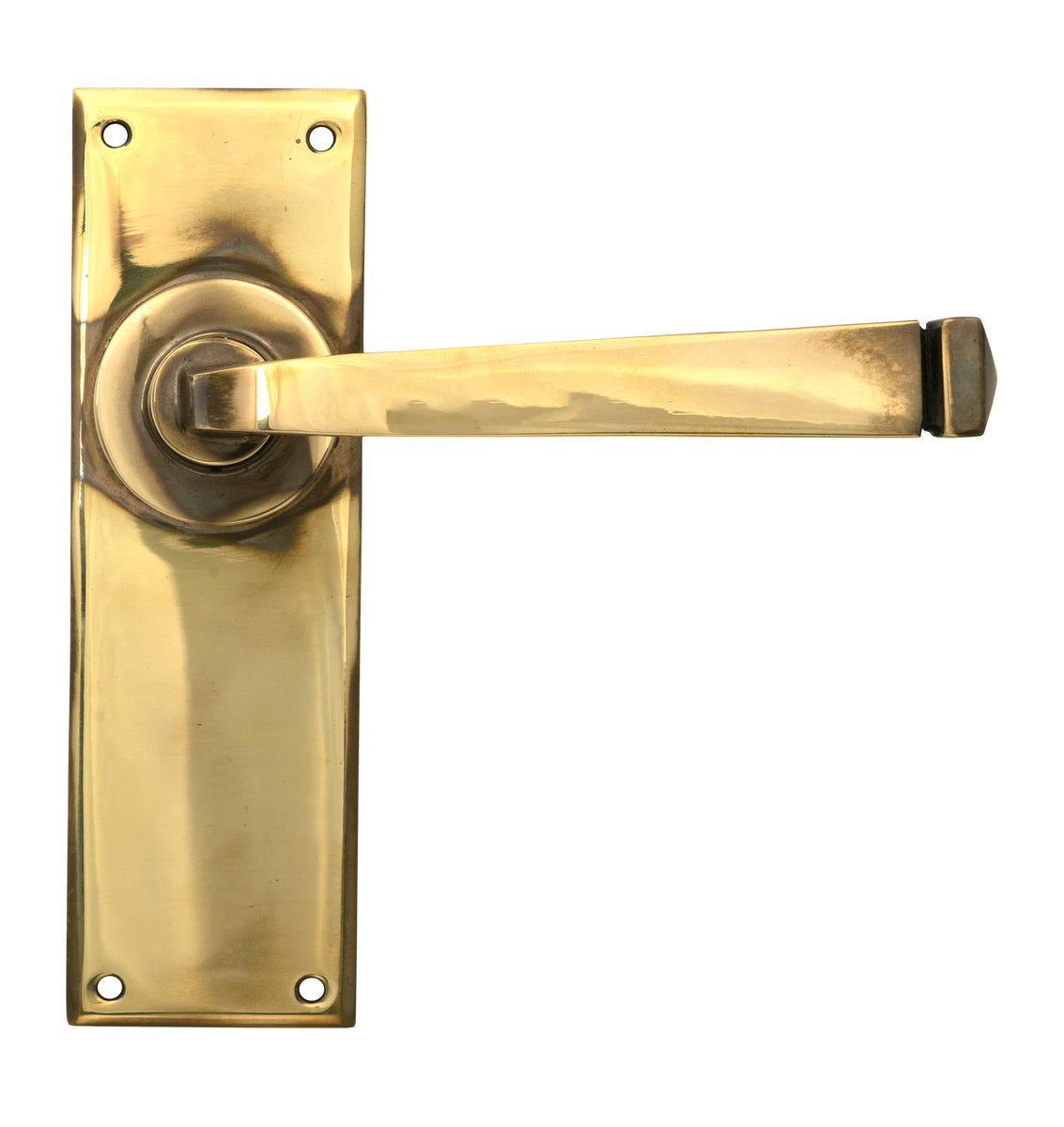 Polished Nickel Avon Lever Latch Set
