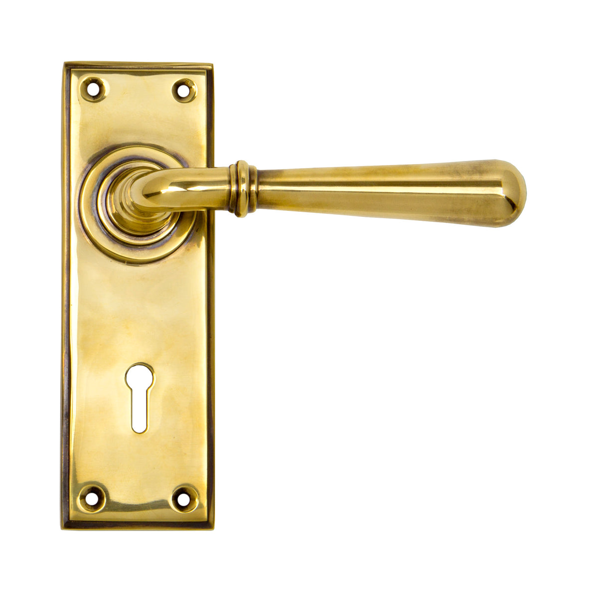 Aged Bronze Newbury Lever Lock Set