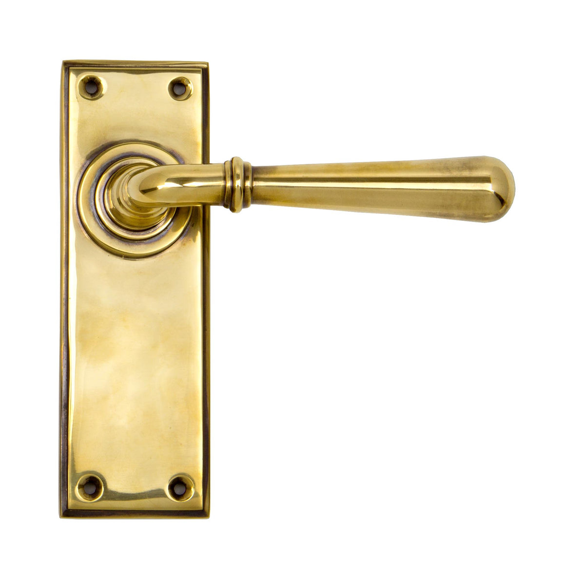 Aged Bronze Newbury Lever Latch Set