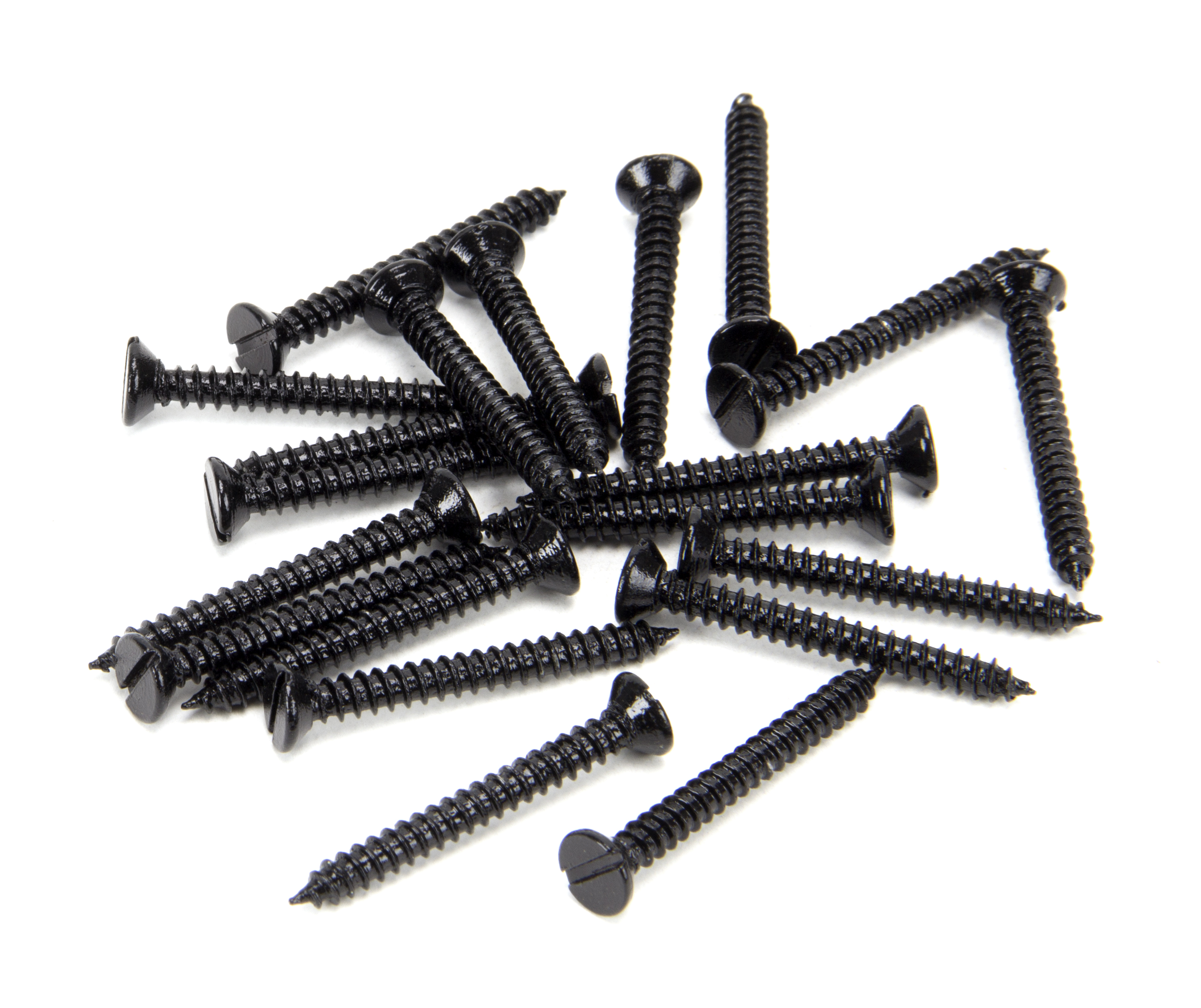 Black 6 x 1¼" Countersunk Screws (25)