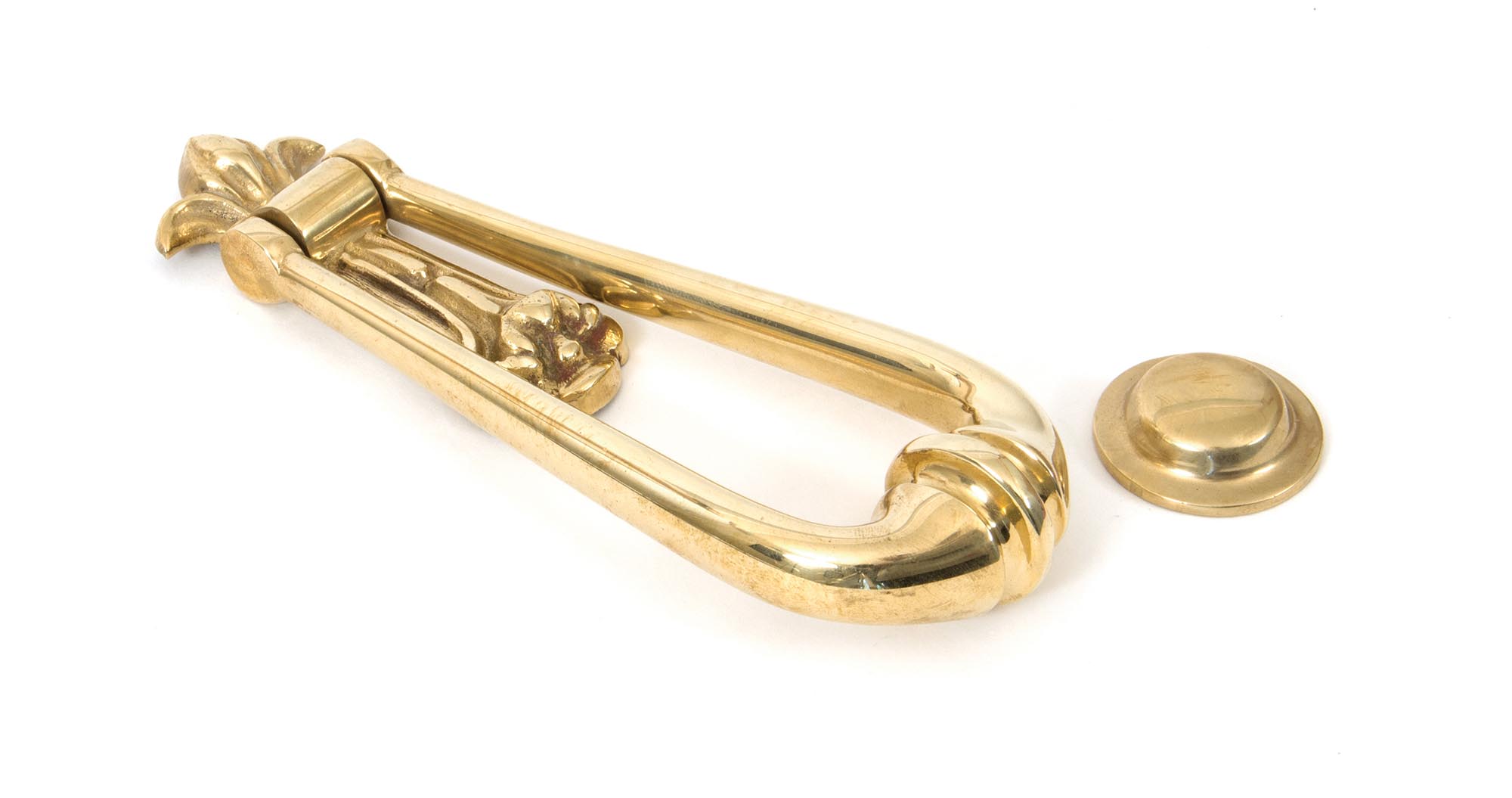 Polished Brass Loop Door Knocker