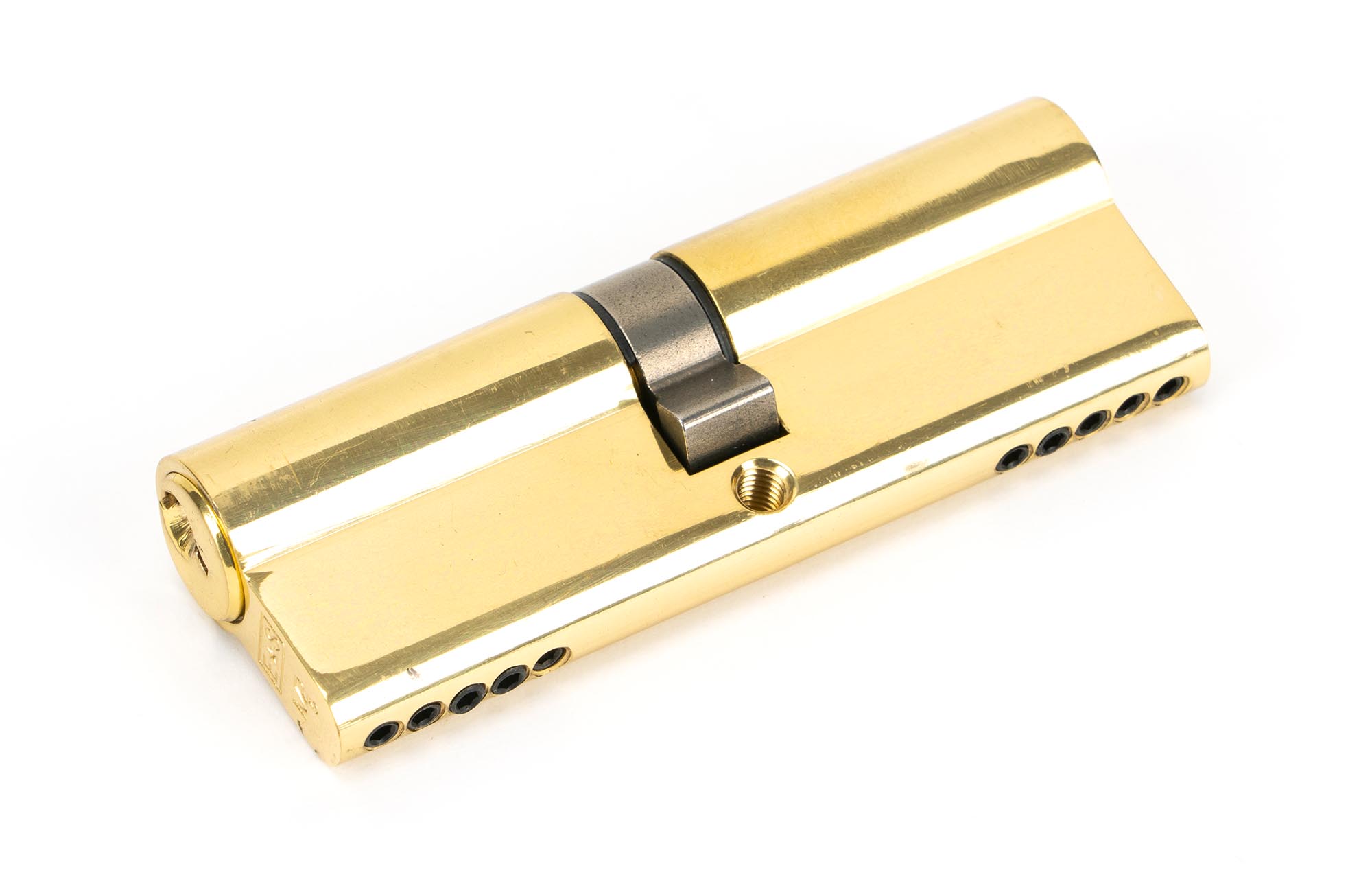 FTA 46242 LACQUERED BRASS 45/45 5PIN EURO CYLINDER