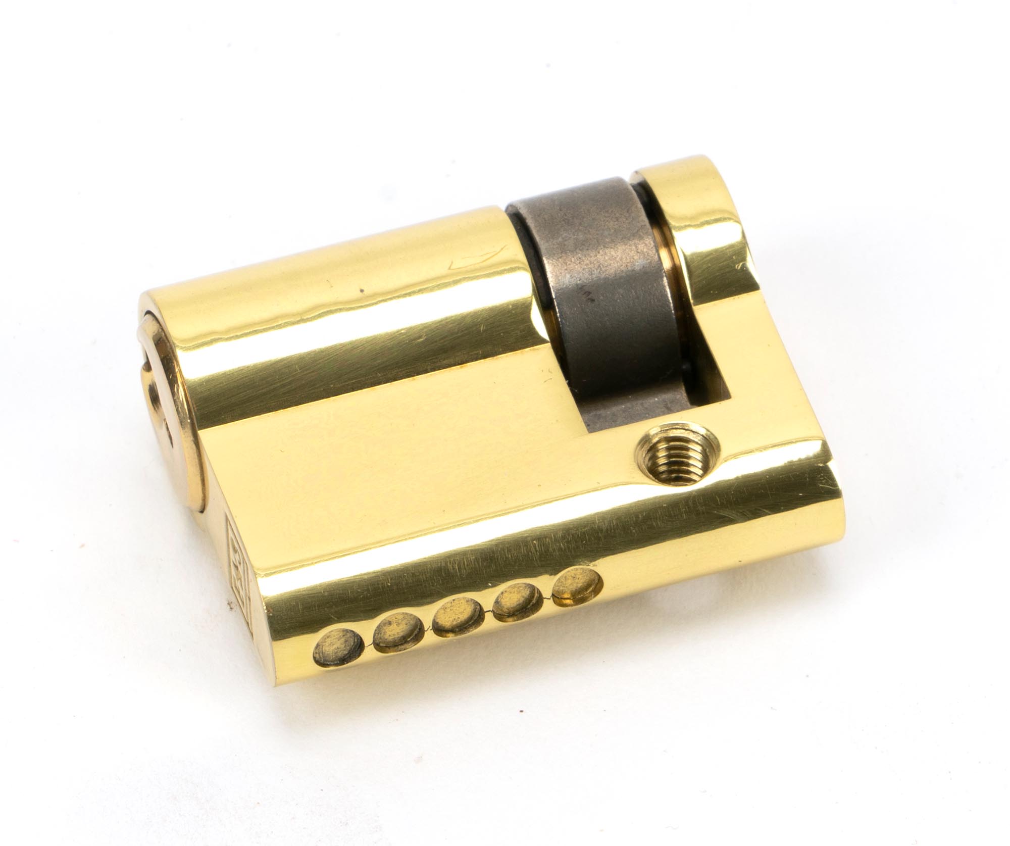 FTA 46278 LACQUERED BRASS 30/10 5PIN SINGLE CYLINDER