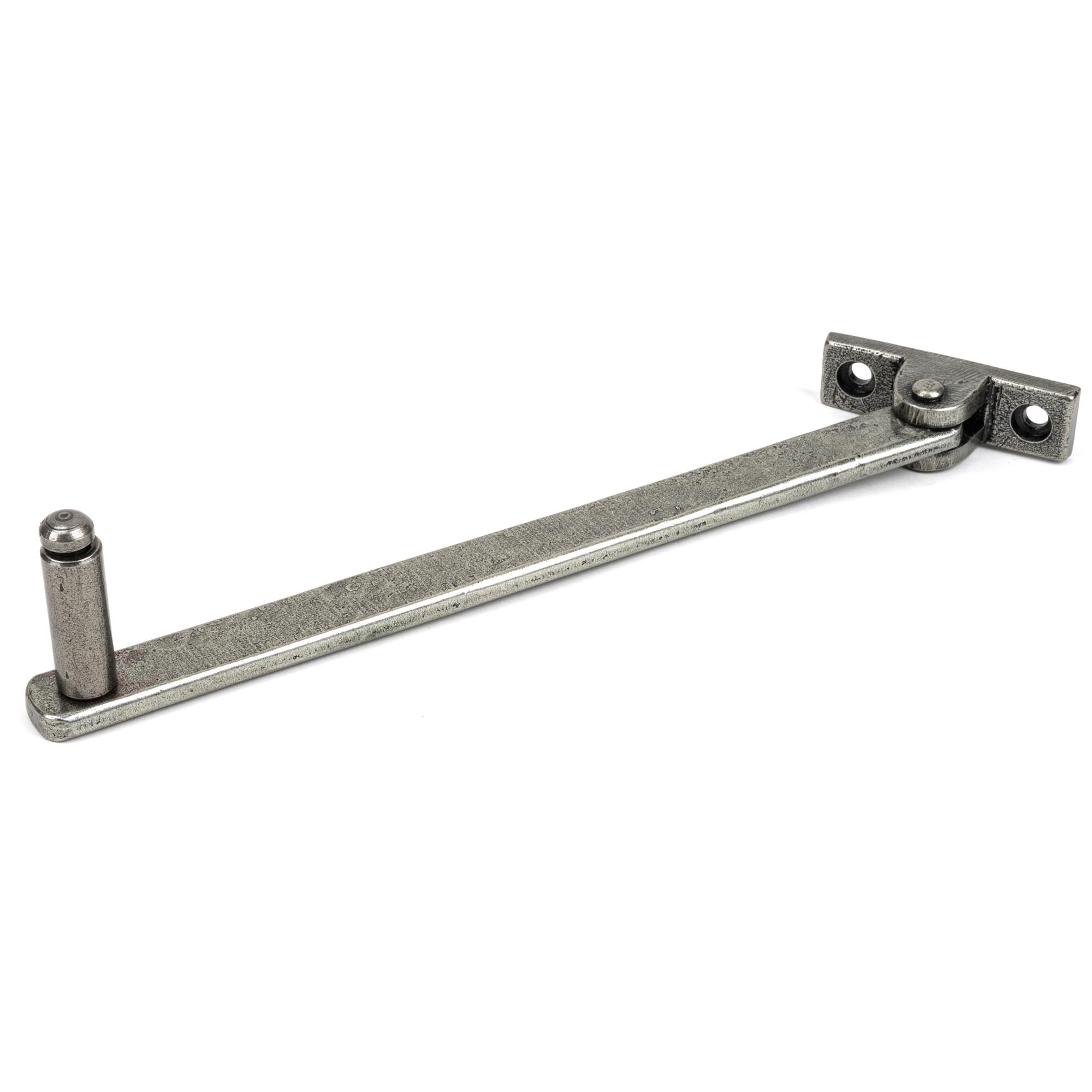 Pewter 8" Roller Arm Stay