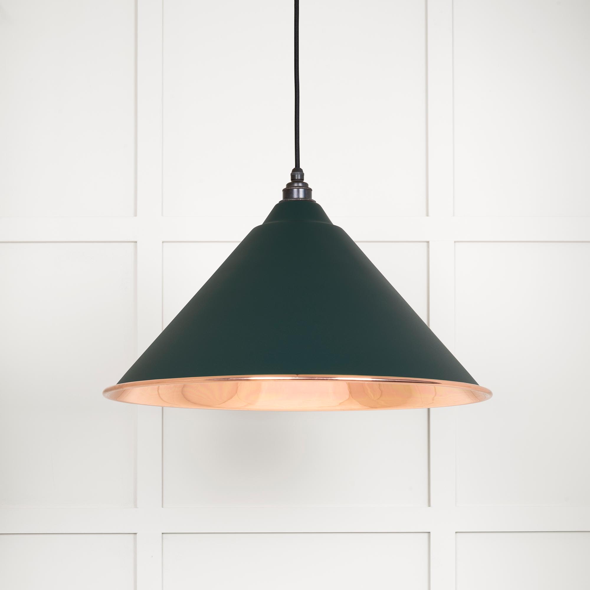 Smooth Copper Hockley Pendant in Dingle