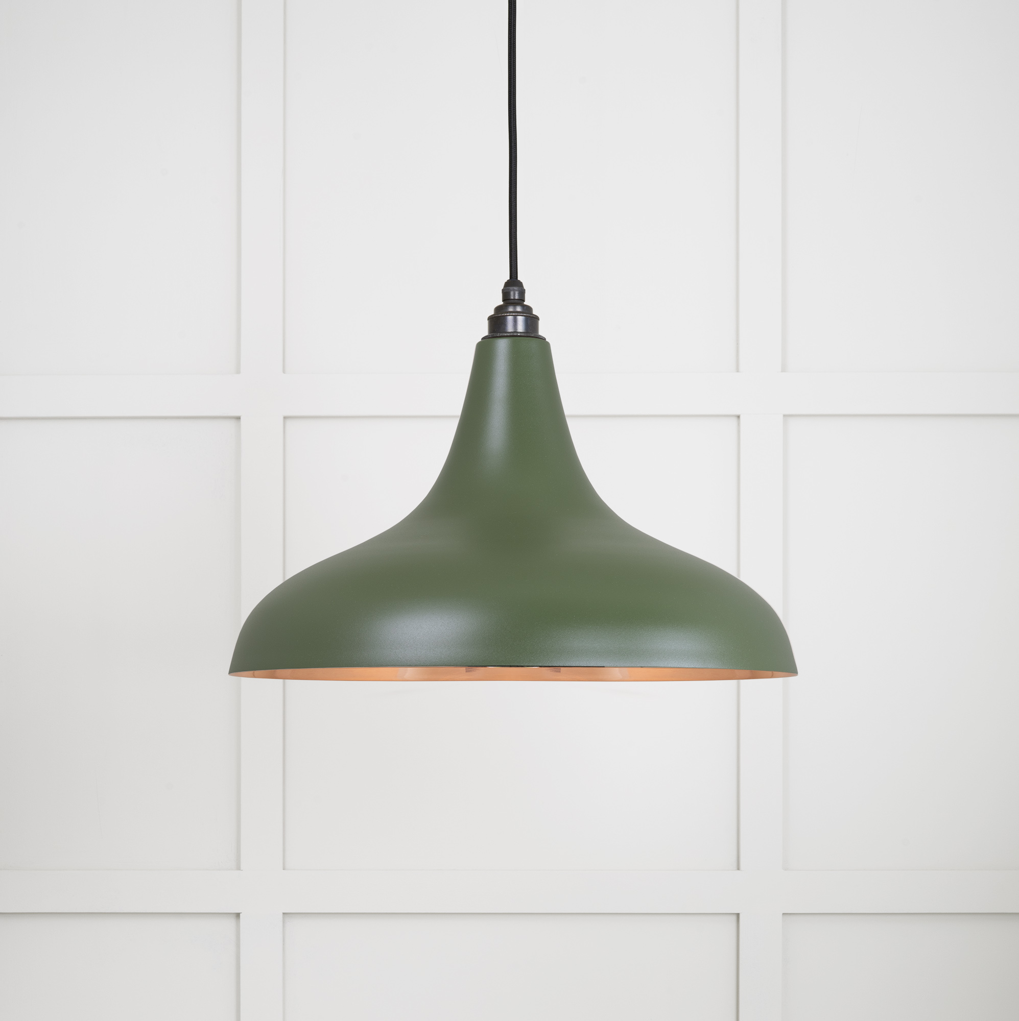 Smooth Copper Frankley Pendant in Heath