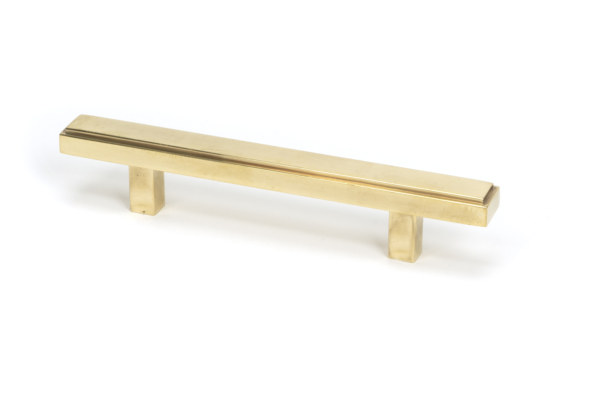 Aged Brass Scully Pull Handle - Small