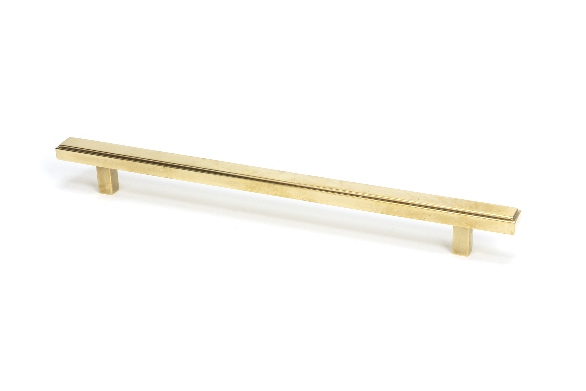 Aged Brass Scully Pull Handle - Large